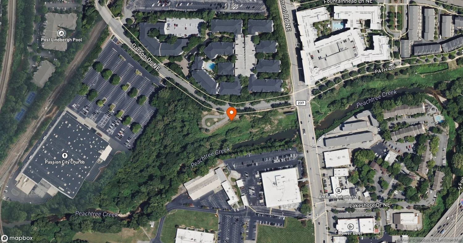 Site of The Overlook at Garson at 579 Garson Drive NE, Atlanta, GA