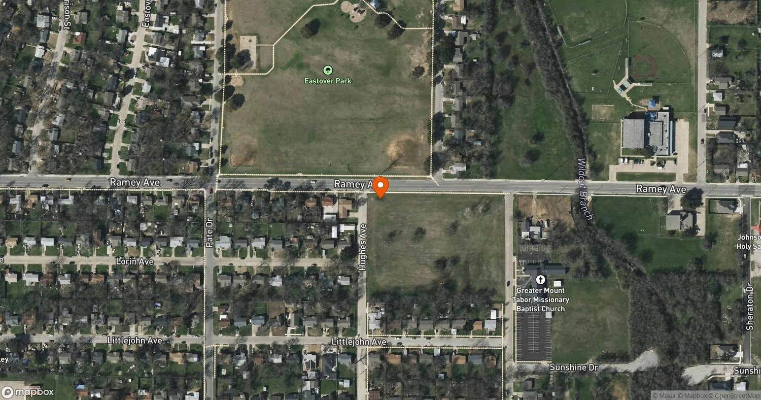 Site of Babers Manor at 4400 Ramey Avenue, Fort Worth, TX 76105