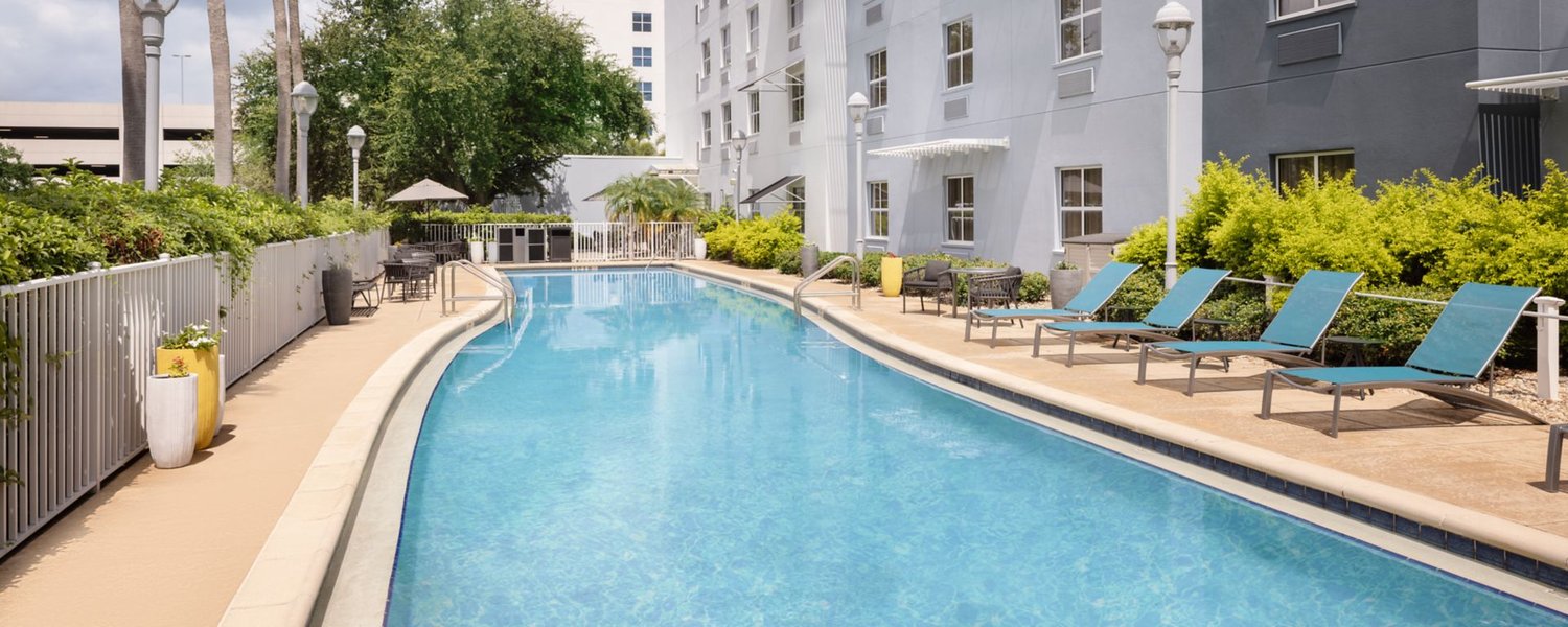 Outdoor pool at TownePlace Suites Tampa Westshore/Airport