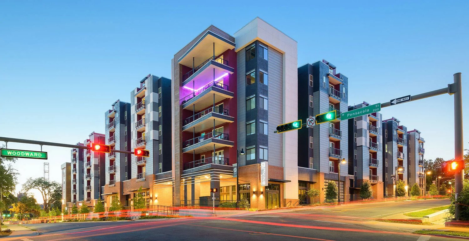 908 Group student housing at Woodward Avenue and Pensacola Street near Florida State University