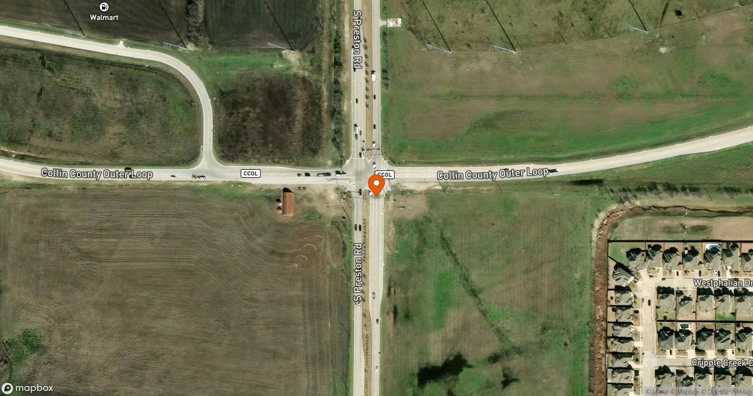 Site of Celina Medical Office Development on Preston Road at 200-210 S Preston Rd, Celina, TX 75009
