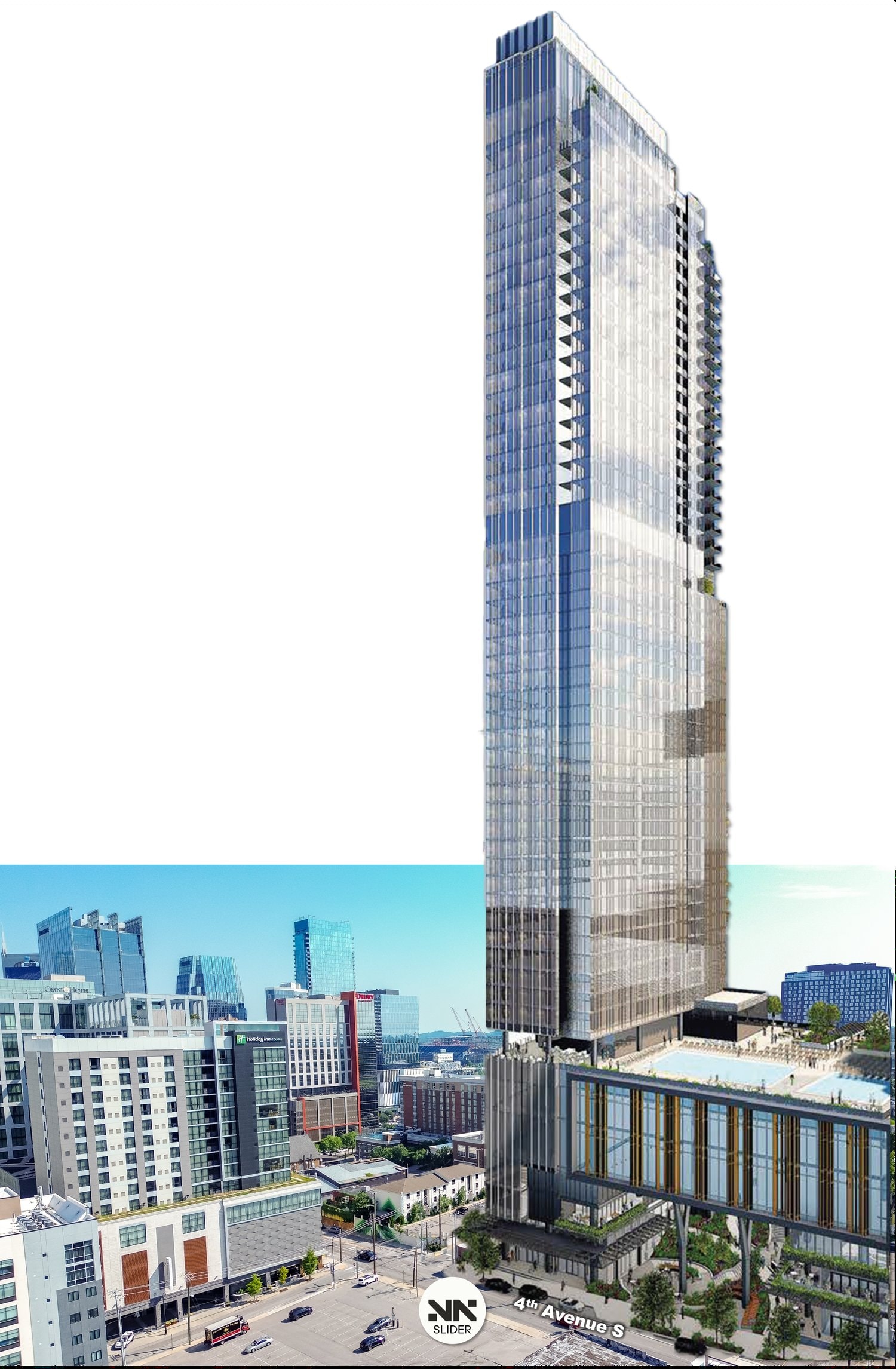 Chicago Firm Plans 53-Story Hotel/Condo Tower in Downtown Nashville. – CITY NOW NEXT