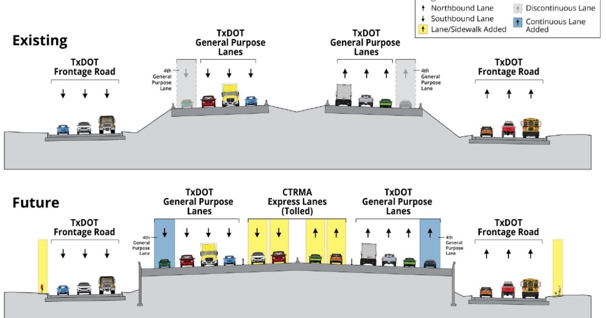 First toll lanes on 183 North in Austin now open | KUT Radio ...