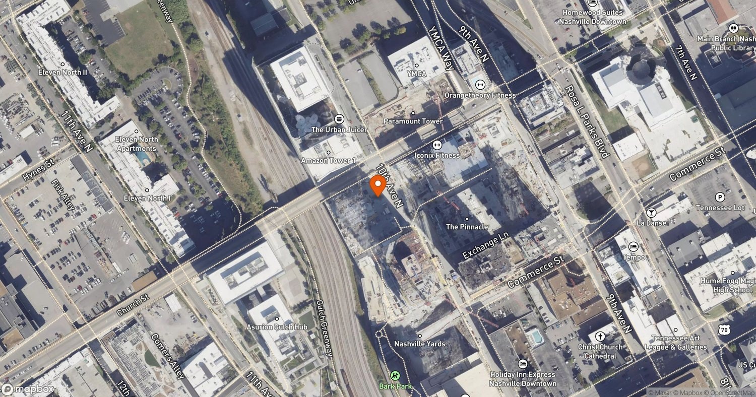 Site of 51 Platform Way Mixed-Use Tower at 51 Platform Way S, Nashville, TN