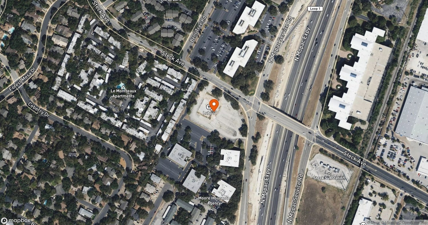 Site of Avalon Northwest Hills at 8176 N Mopac Expressway, Austin, TX 78759