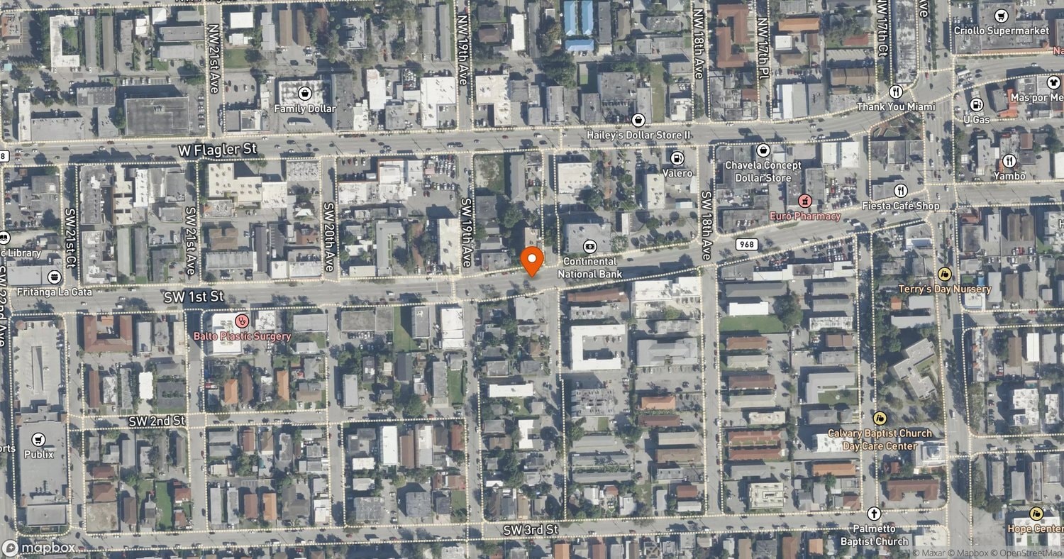 Site of Little Havana and Miami River District Upzoning at Little Havana, Miami, FL