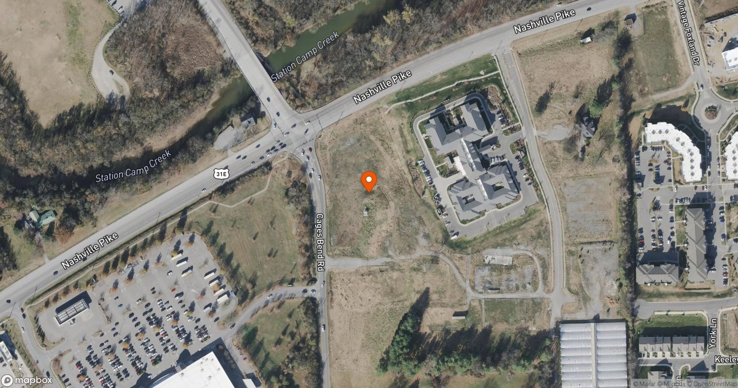 Site of The Statesman at 109 Miss B Boulevard, Gallatin, TN 37066