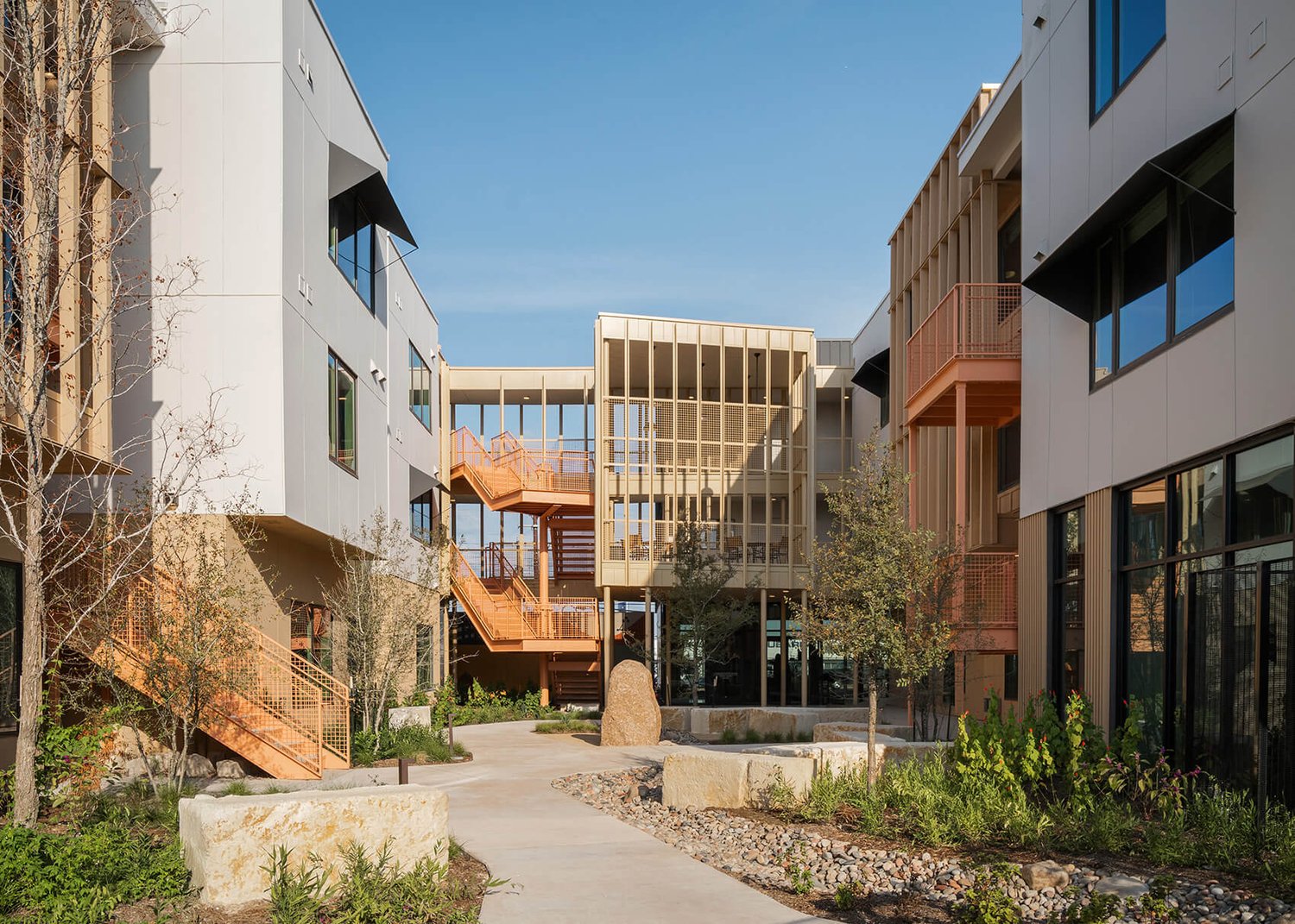 Michael Hsu Office of Architecture completes housing for people ...