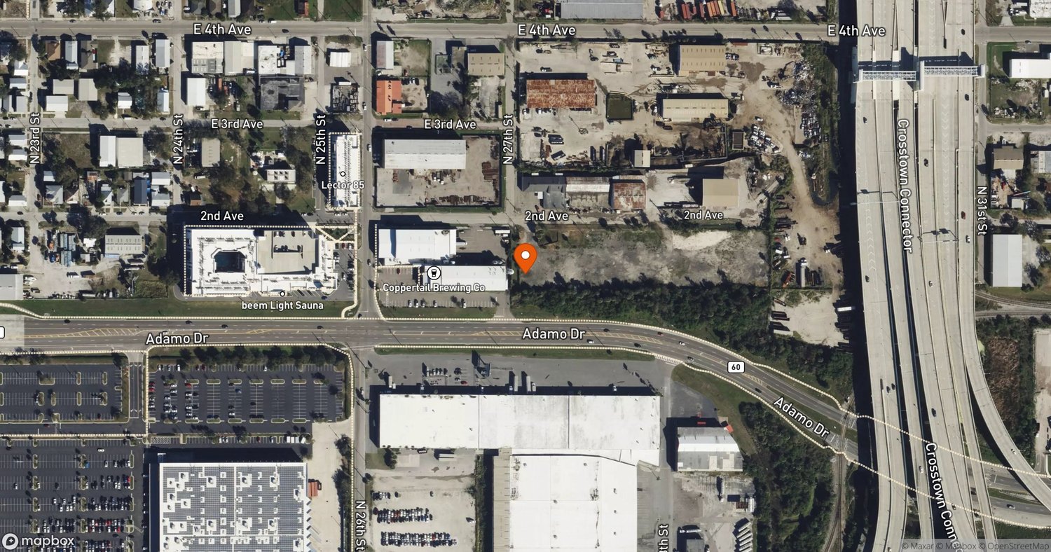 Site of East Ybor Medical District (Tampa General East Ybor Campus) at 2701 E 2nd Ave, Tampa, FL 33605