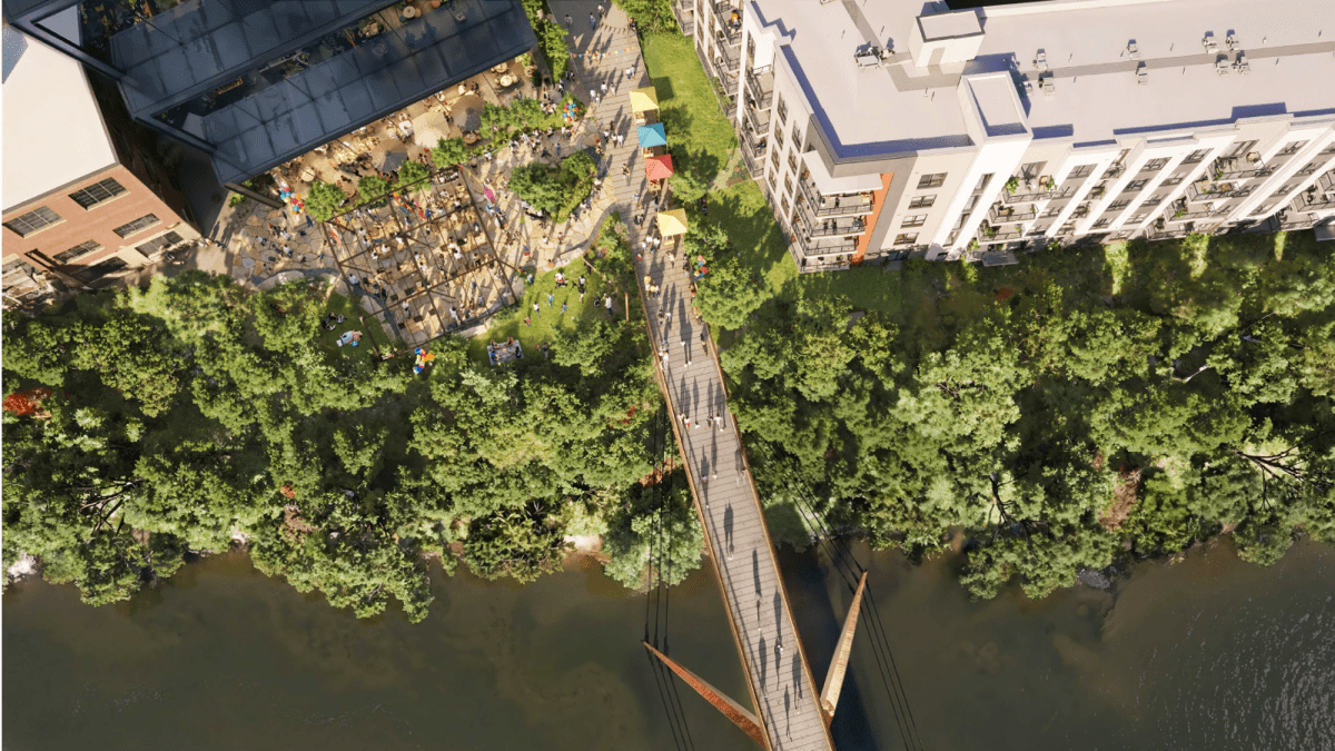 Oracle Submits Plan For The River North-Germantown Pedestrian Connector In Nashville. – CITY NOW NEXT