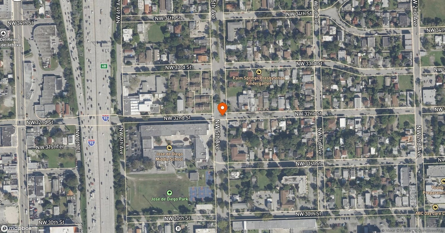 Site of WOMA Wynwood Norte Mixed-Use at NW 5th Avenue & NW 32nd Street, Miami, FL