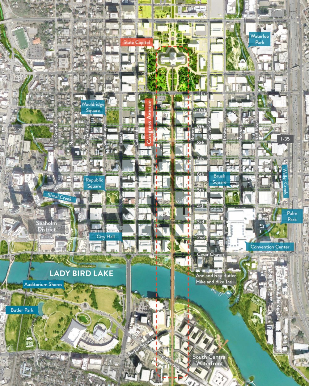 Congress Avenue Urban Design Initiative β Sasaki