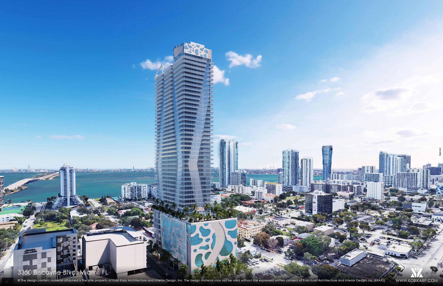 47-Story Tower At 3350 Biscayne Boulevard Heads To Miami's ...