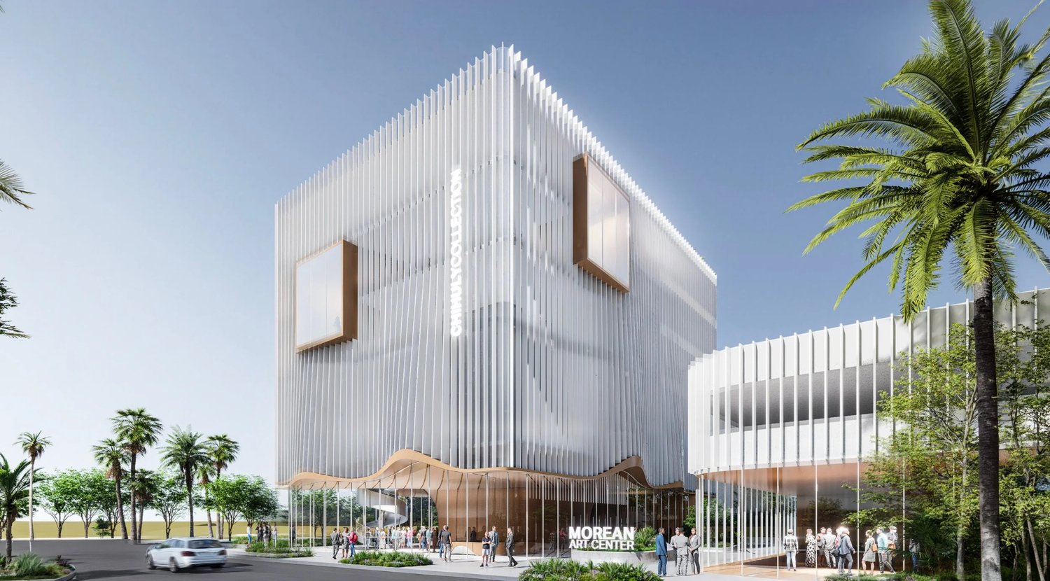 Rendering of the proposed five-story Morean Arts Center expansion at 719 Central Avenue