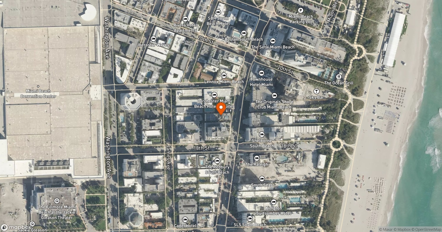 Site of 1826 Collins at 1826 Collins Avenue, Miami Beach, FL 33139