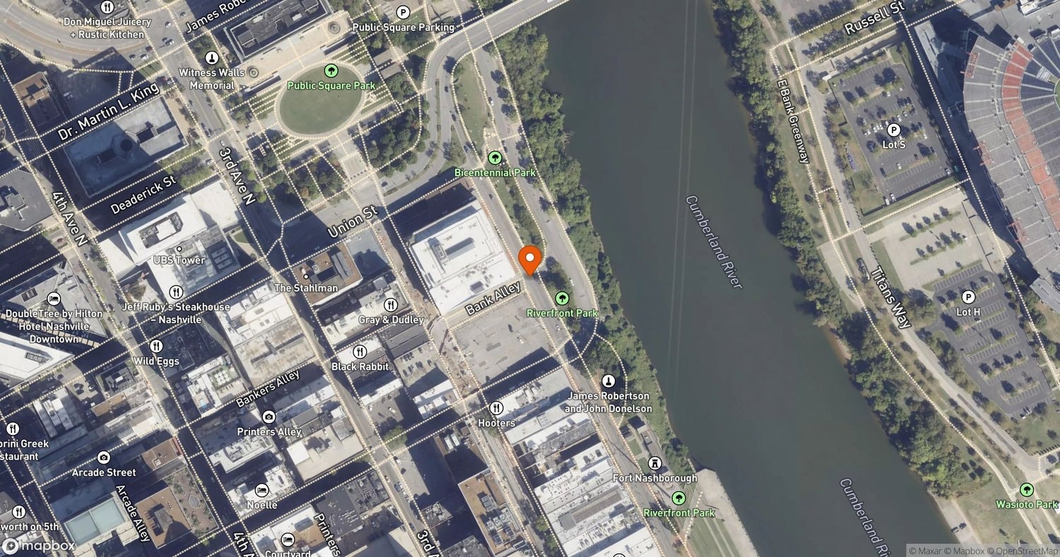 Site of Oracle Nashville Headquarters Campus (River North) at River North, East Bank, Nashville, TN