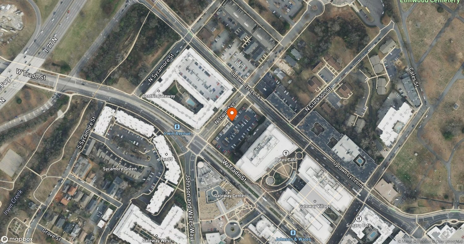 Site of Gateway Village Parking Deck at 950 W Trade St, Charlotte, NC 28202