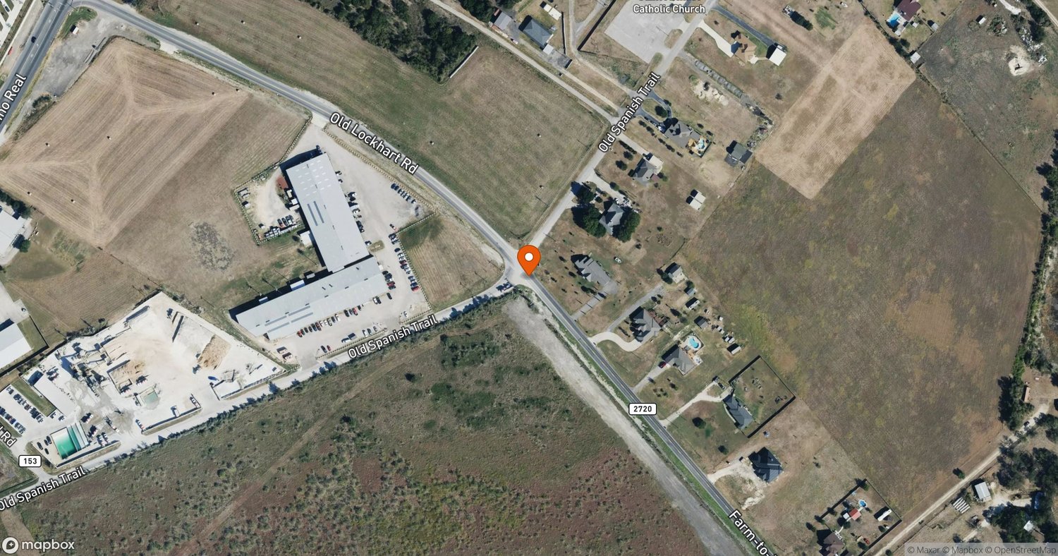 Site of PowerHouse Data Centers Uhland Campus (Caldwell Valley Technology Park) at SW intersection of FM 2720 and Old Spanish Trail, Uhland, TX (Caldwell County)