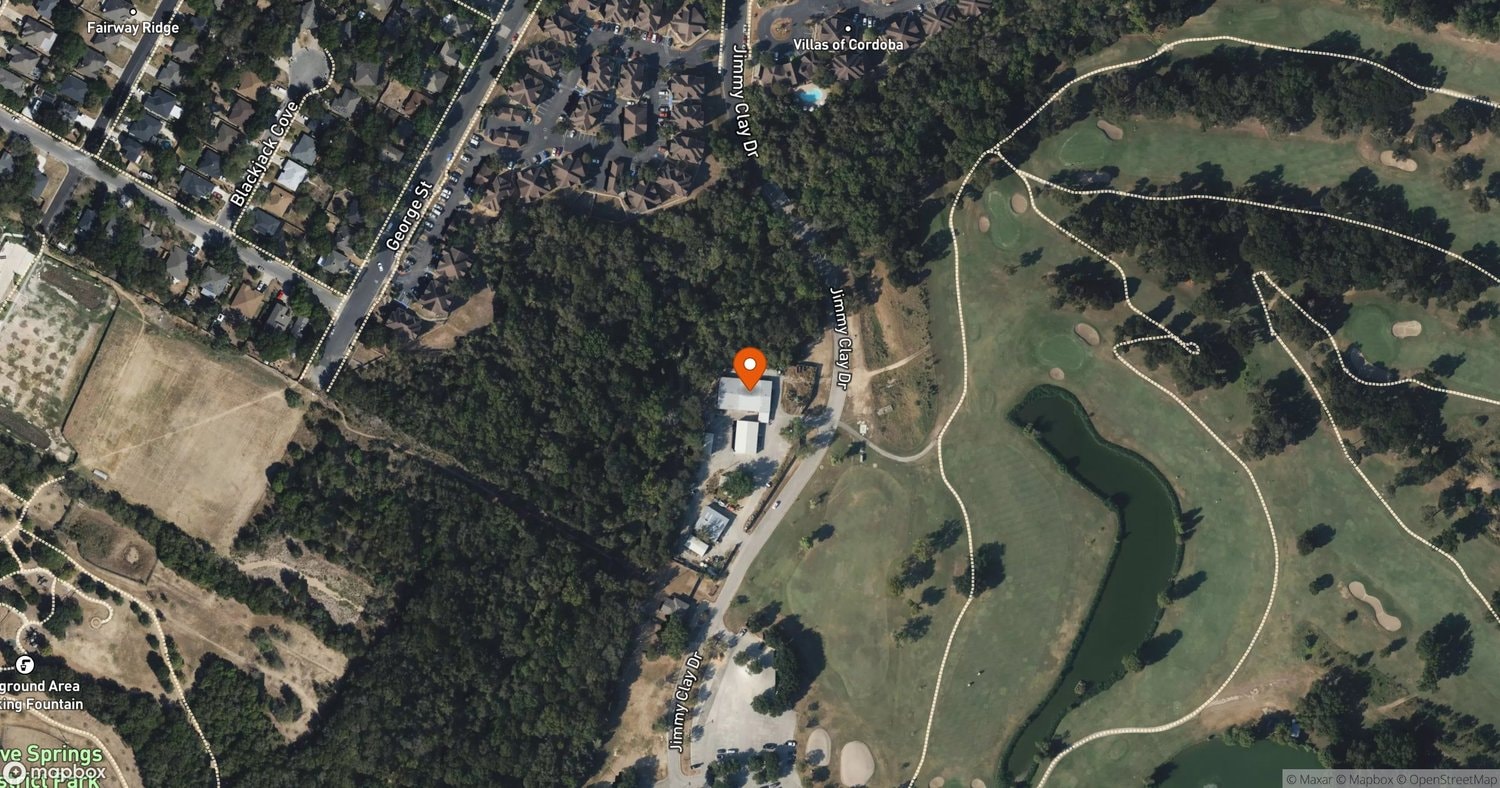 Site of Rezone 445 Acres of Jimmy Clay & Roy Kizer Golf Courses to Parkland at Jimmy Clay & Roy Kizer Golf Courses, 5400 Jimmy Clay Drive, Austin, TX 78744