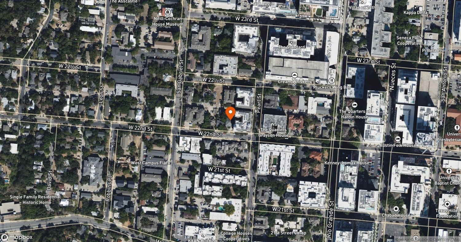 Site of W 22nd Street Tower at 904 W 22nd St, Austin, TX 78705