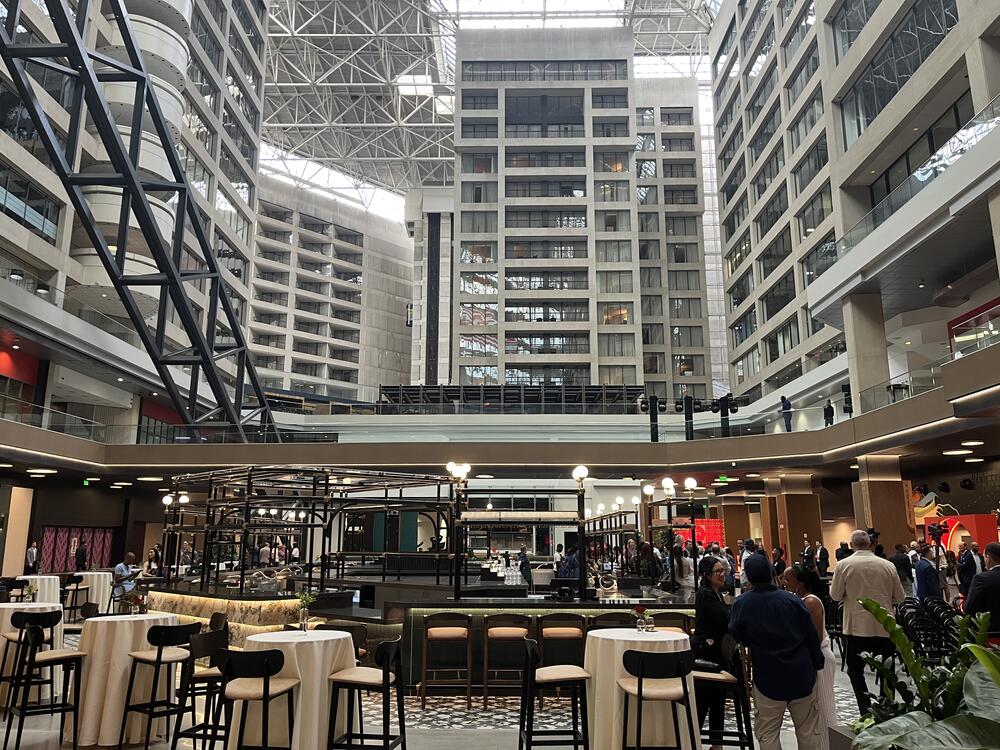 Ahead of World Cup former CNN Center reopens as The CTR in downtown Atlanta | Georgia Public Broadcasting