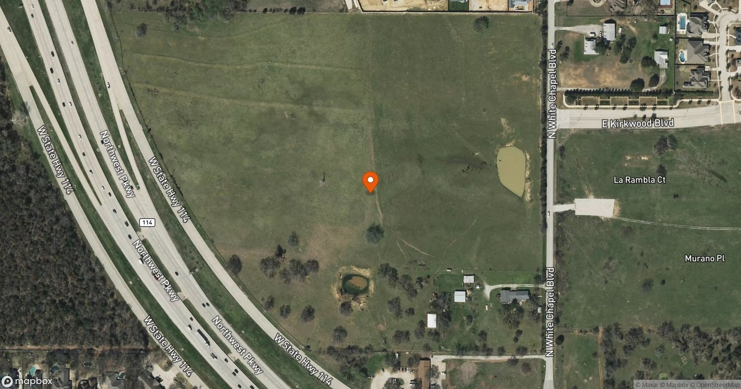 Site of Shivers Farm at 1900 N. White Chapel Blvd, Southlake, TX 76092