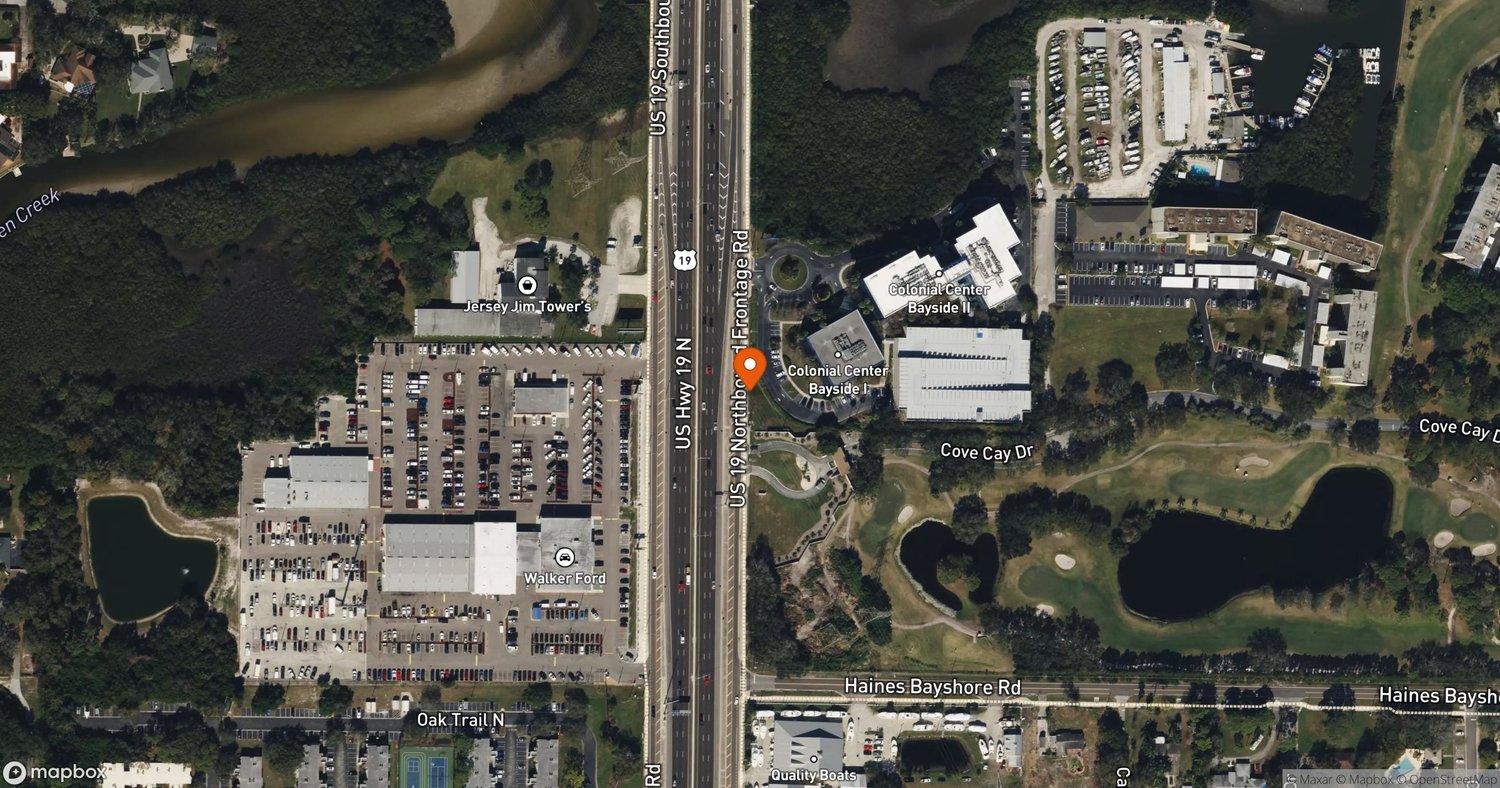 Site of Bayside Center at 17755 U.S. Hwy. 19 N, Clearwater, FL 33764