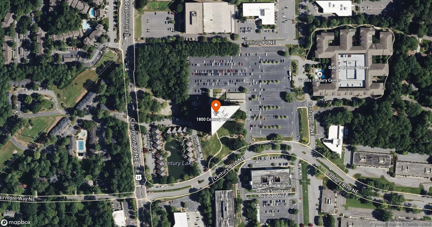 Site of Century Tower Implosion, Chamblee at 1800 Century Blvd, Chamblee, GA