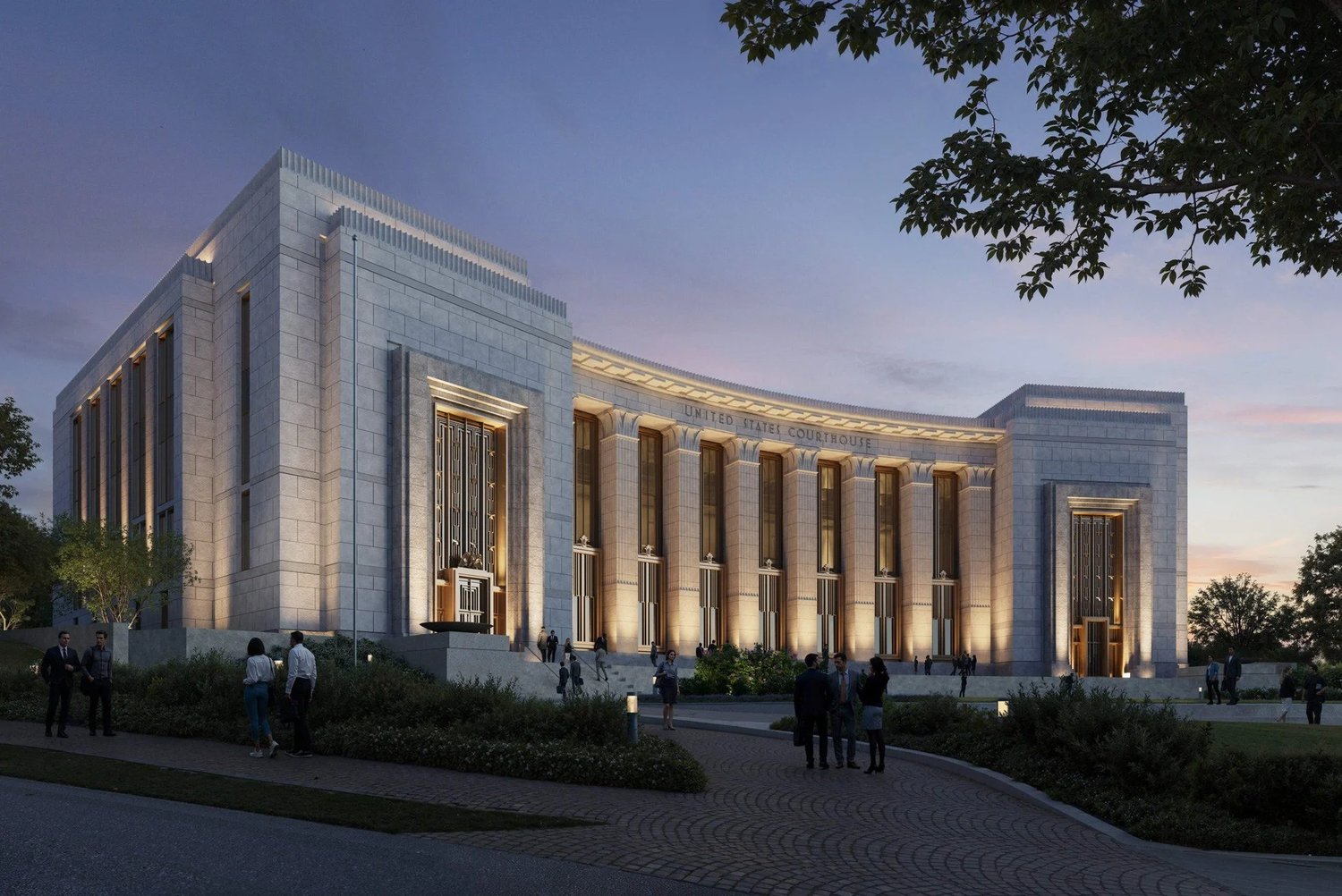 National Civic Art Society Hails Unveiled Design for New Chattanooga Federal Courthouse as a Triumph of Classical Architecture and Civic Beauty — National Civic Art Society