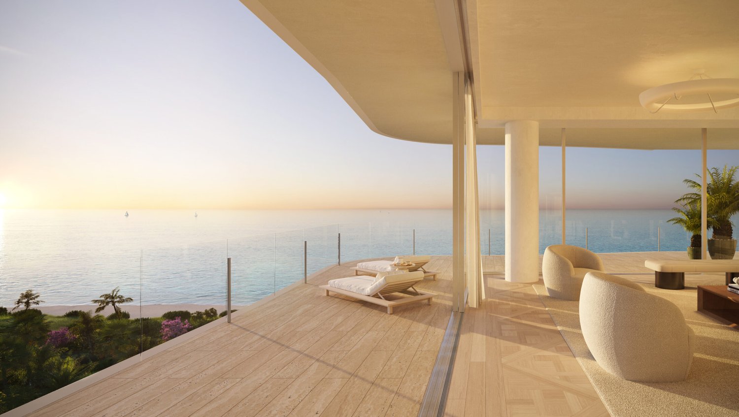 New Interior Renderings Showcase RAMSA-Designed Spaces at Ocean ...