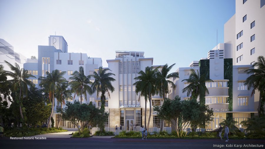 Nahla Capital files revised development plans for Raleigh Hotel site in Miami Beach - South Florida Business Journal