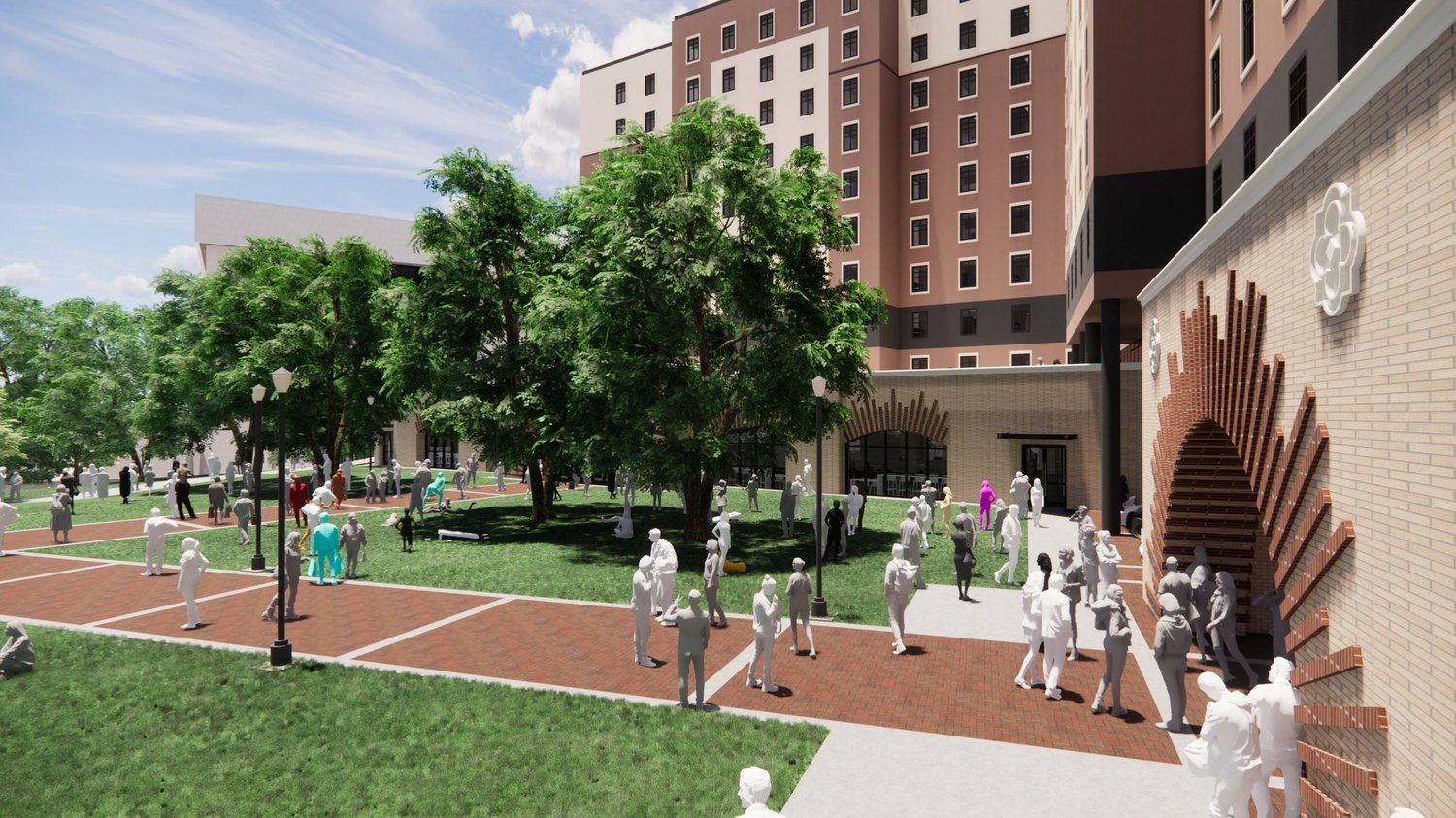 Juniper & Verbena Halls : Facilities : Texas State University