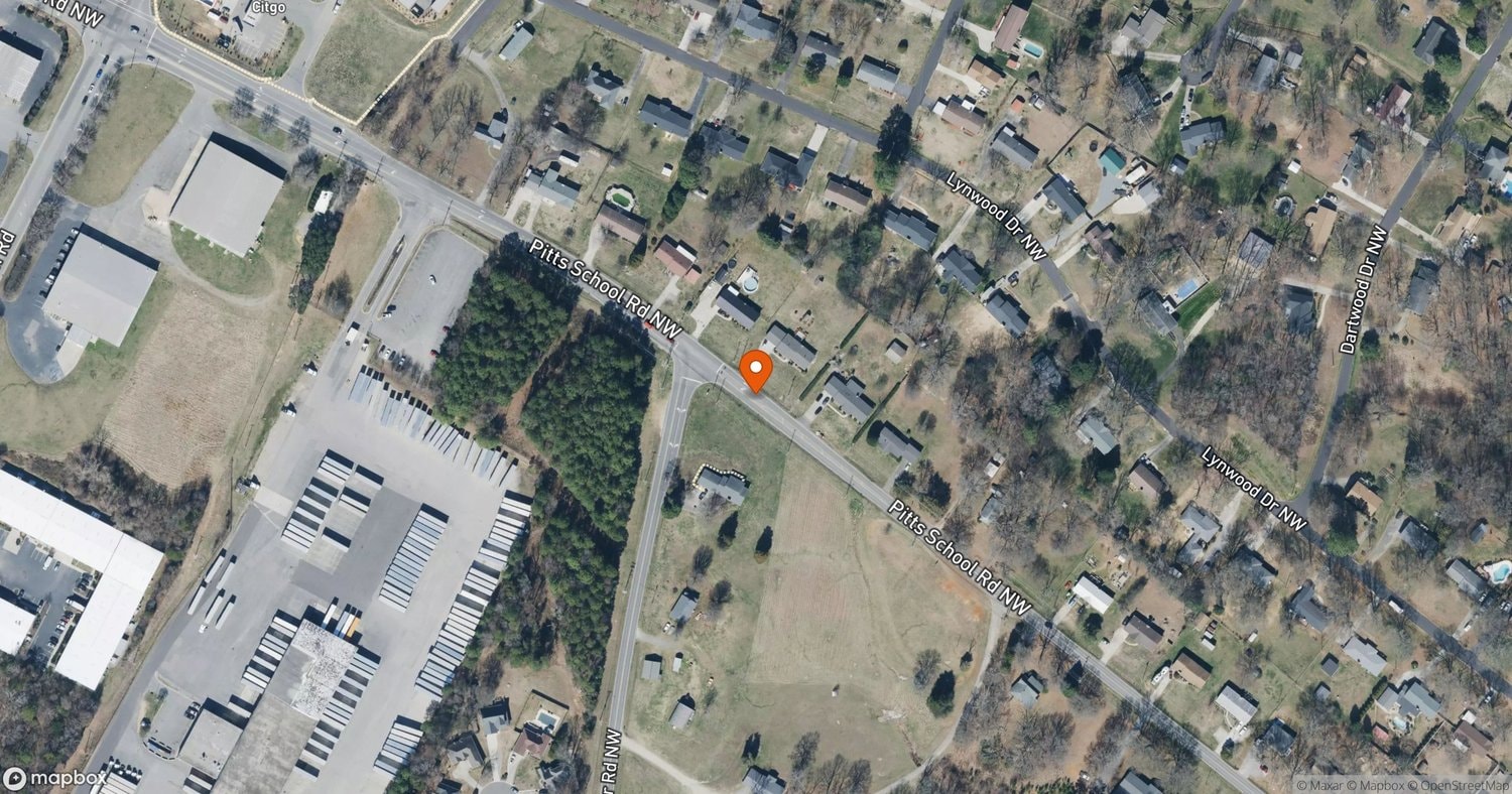 Site of Springs Business Park at 540-570 Pitts School Road Northwest, Concord, NC 28027