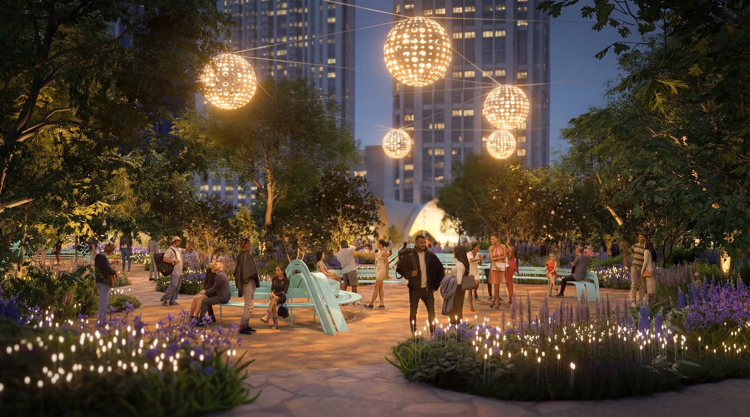Midtown Alliance shows vision for bold new park in heart of ...