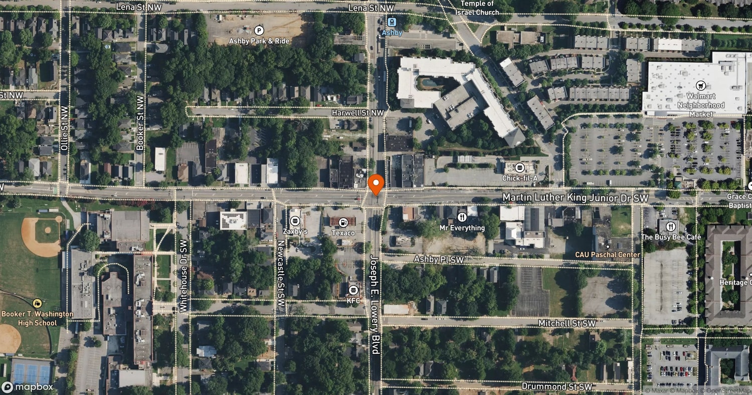 Site of 839 Joseph E. Boone Blvd & 646 Echo Street Affordable Housing at 839 Joseph E. Boone Blvd & 646 Echo Street, Atlanta, GA 30314