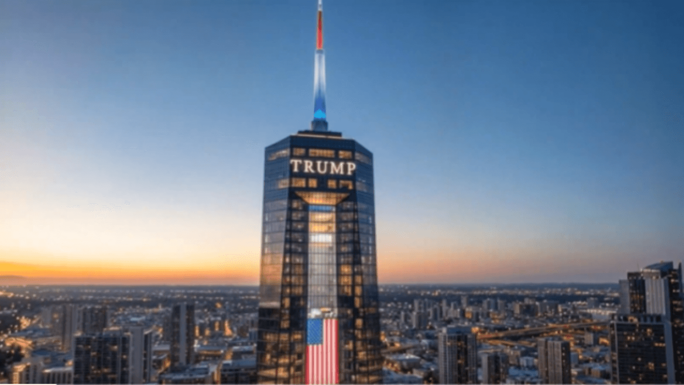 Trump shares presidential library renderings : NPR