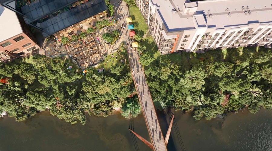 Oracle Releases Renderings of Proposed Pedestrian Bridge | Pith in the Wind | Nashville News | nashvillescene.com