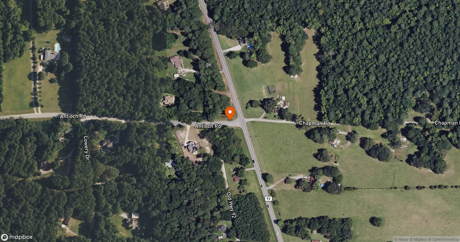 Site of Woodworth Main at Between GA Highway 92 & Old Highway 92, Cherokee County, GA