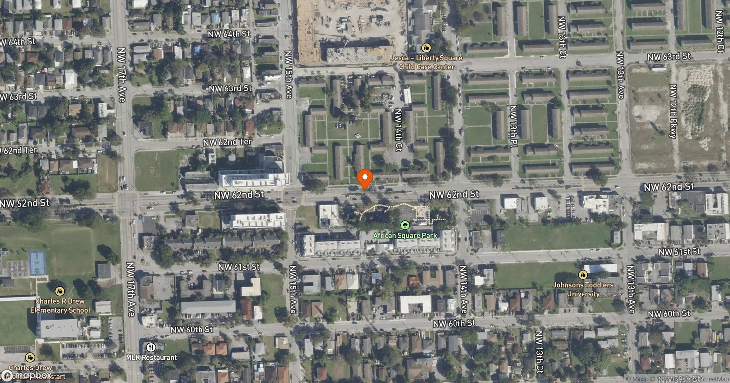 Site of Liberty Square Phase V at 1441 NW 62nd Street, Miami, FL 33147