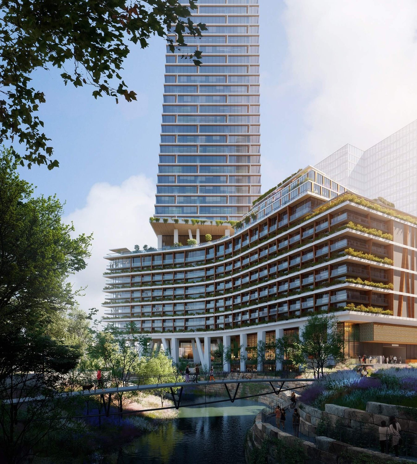 KPF reveals design for Texas's future new tallest tower