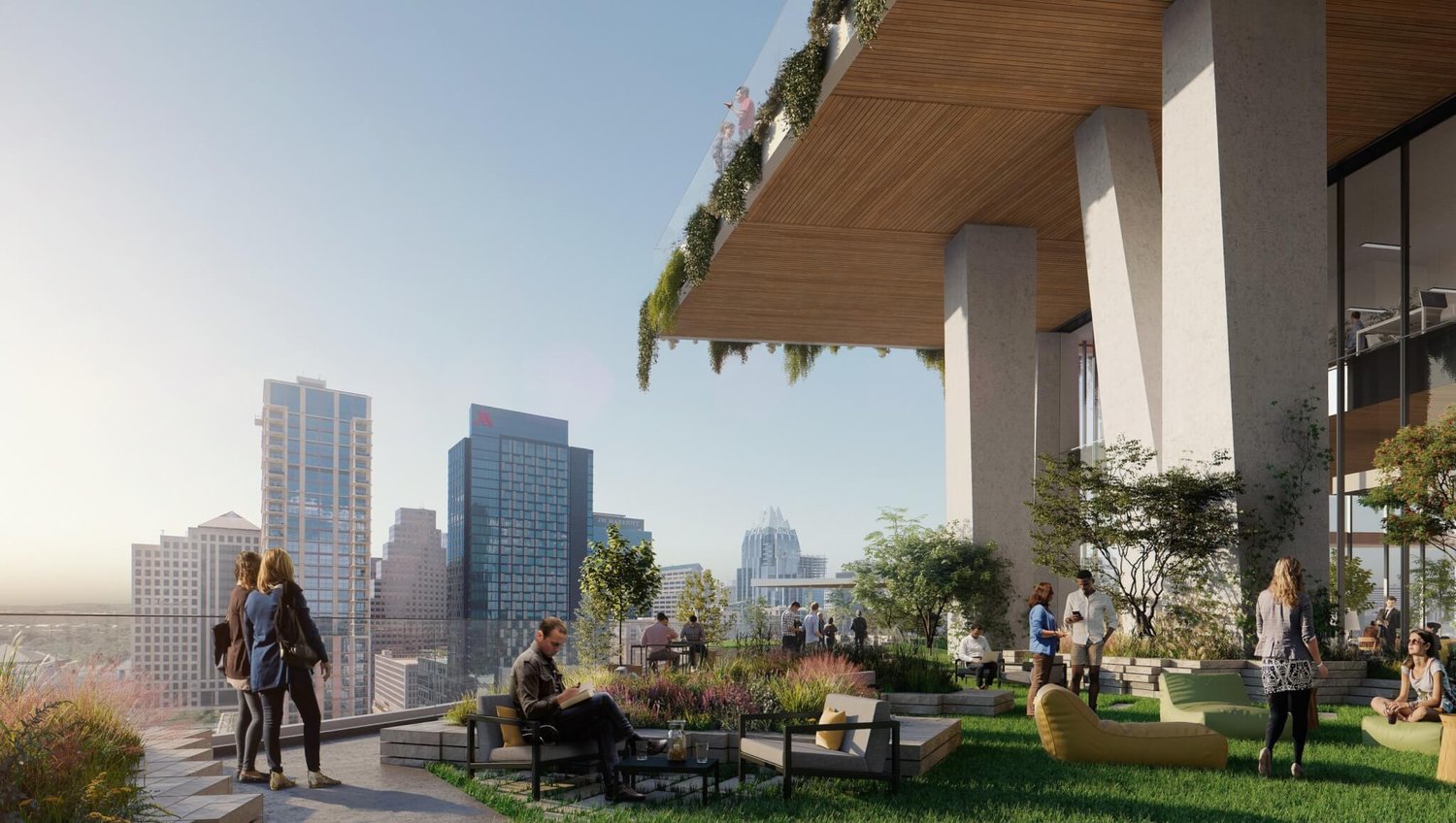 KPF reveals design for Texas's future new tallest tower