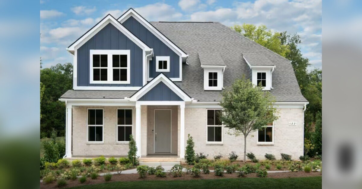 A model home at the Treymor community in Mt. Juliet