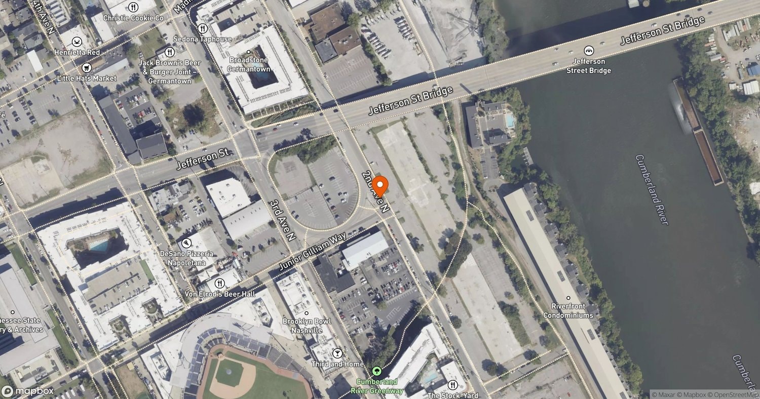 Site of EastGrove Second Avenue Entertainment Venues (117 & 127 2nd Ave N) at 117 & 127 2nd Ave N, Nashville, TN 37201