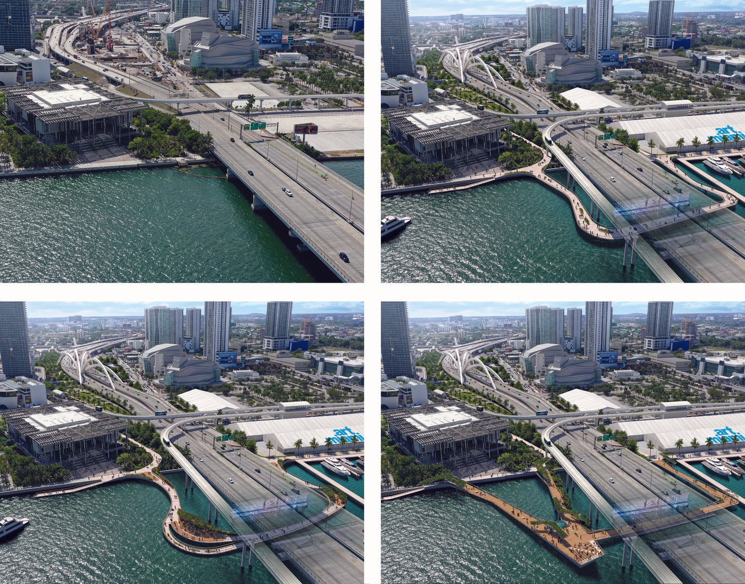 I-395 Baywalk Pedestrian & Bikeway Bridge | Miami DDA