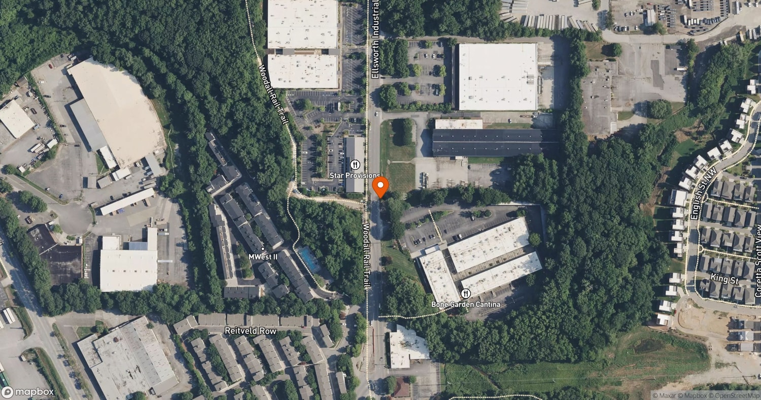 Site of Lumberyards Apartments / Lumberyards Office Lofts Expansion at 1425 Ellsworth Industrial Boulevard NW, Atlanta, GA 30318