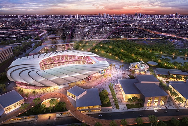 Inter Miami CF Stadium and Miami Freedom Park ...