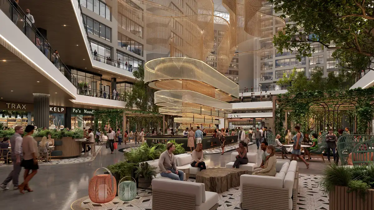 The Center Atlanta downtown building, CNN tower - e-architect