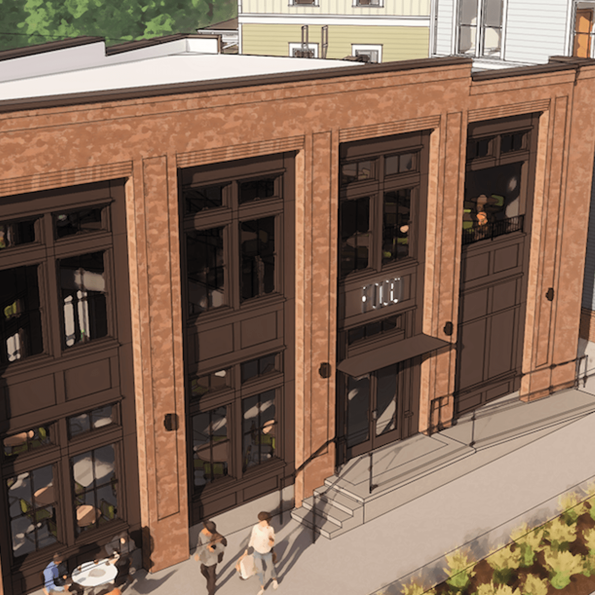 Three-pronged replacement for gas station on verge of construction ...