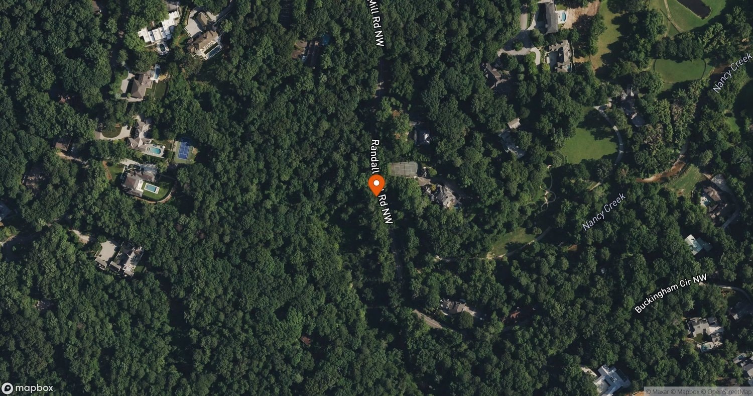 Site of Lucinda Bunnen Nature Preserve at 3910 Randall Mill Road NW, Atlanta, GA 30327