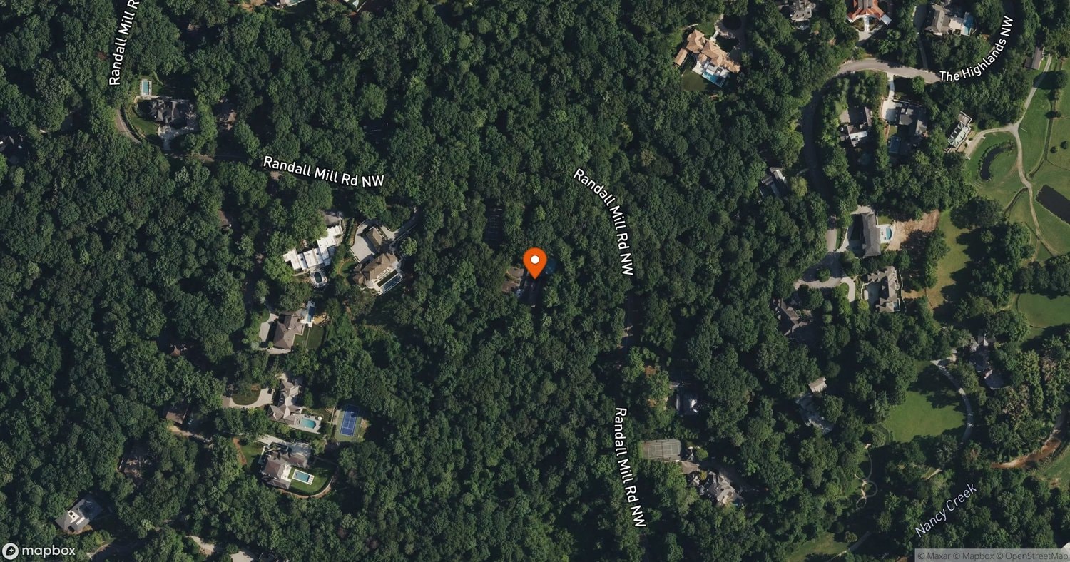 Site of Lucinda Bunnen Nature Preserve at 3910 Randall Mill Road NW, Atlanta, GA 30327